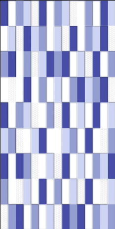 MUSTIKA 25X50 PORTLAND MEDIUM BLUE